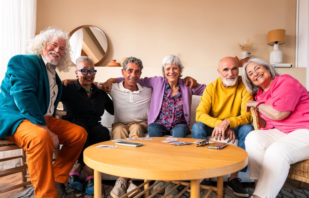 Community of supportive seniors